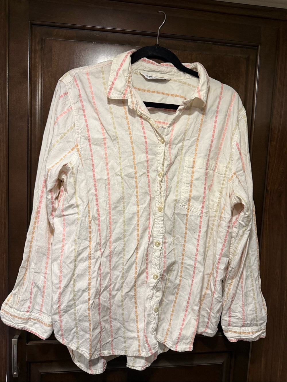 Sonoma Goods for Life oversized linen button down shirt